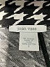 Joan Vass 100% Cotton Houndstooth Black Coat Size 10 (2) - photo 3