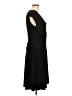 Connected Apparel Solid Black Cocktail Dress Size 12 - photo 4