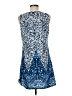 Unbranded Print Blue Casual Dress Size M - photo 2