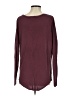 White Birch Burgundy Long Sleeve Top Size S - photo 2