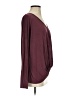 White Birch Burgundy Long Sleeve Top Size S - photo 4
