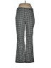 Tribal Houndstooth Black Casual Pants Size 12 - photo 1