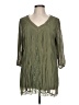 Krazy Kat 100% Polyester Green Casual Dress Size L - photo 1