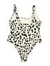 Unbranded Animal Print Ivory One Piece Swimsuit Size L - photo 2