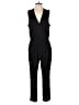 Lou & Grey Solid Black Jumpsuit Size M - photo 1