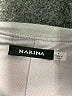 Marina Solid Gray Cocktail Dress Size 4 - photo 7
