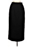 Harve Benard Solid Black Wool Skirt Size 8 (petite) - photo 1