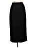 Harve Benard Solid Black Wool Skirt Size 8 (petite) - photo 2