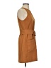 Joie 100% Polyester Solid Brown Casual Dress Size XS - photo 4