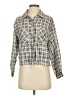 Zara Plaid Ivory Jacket Size XS - photo 1