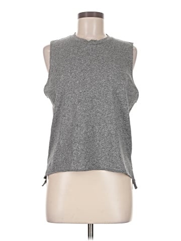 Aqua Sleeveless T-Shirt (view 1)