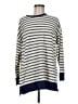 Old Navy 100% Cotton Stripes Blue Pullover Sweater Size M - photo 1