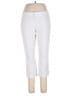 Alfani Solid White Casual Pants Size 14 - photo 1