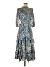 Weekend Paisley Blue Casual Dress Size XS - photo 1