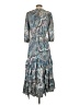 Weekend Paisley Blue Casual Dress Size XS - photo 2