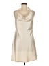 Assorted Brands Solid Ivory Cocktail Dress Size M - photo 1