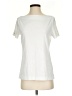 Lands' End Ivory Short Sleeve Top Size S - photo 1