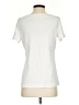 Lands' End Ivory Short Sleeve Top Size S - photo 2