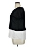 INC International Concepts Black Short Sleeve Top Size XL - photo 5