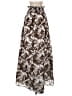 Chicwish Tropical Brown Casual Skirt Size XXS (estimated) - photo 2