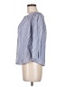 Zara Blue 3/4 Sleeve Blouse Size M - photo 5