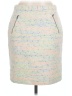 Halogen Tweed White Casual Skirt Size 10 - photo 1