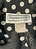 Impressions Polka Dots Black Short Sleeve Blouse Size 10 - photo 7