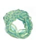Glentex 100% Nylon Floral Green Scarf One size - photo 1