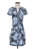 BCBGMAXAZRIA Paisley Blue Casual Dress Size XXS - photo 1