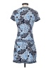 BCBGMAXAZRIA Paisley Blue Casual Dress Size XXS - photo 2