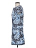 BCBGMAXAZRIA Paisley Blue Casual Dress Size XXS - photo 5