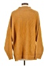 Topshop 100% Acrylic Yellow Poncho Size 8 - 10 - photo 2