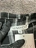 AEMI+CO Plaid Black 3/4 Sleeve Blouse Size S - photo 7