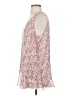 CAbi 100% Polyester White Pink Sleeveless Blouse Size M - photo 5