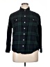 Old Navy Plaid Green Long Sleeve Button-Down Shirt Size L - photo 1