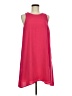 Gap 100% Polyester Solid Pink Casual Dress Size M (petite) - photo 1