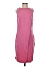 Talbots Solid Pink Casual Dress Size M - photo 1