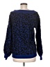Marc New York Andrew Marc Animal Print Blue Pullover Sweater Size M - photo 2