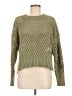 Pink Republic 100% Polyester Green Pullover Sweater Size M - photo 1
