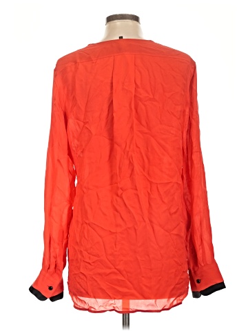 Rag & Bone Long Sleeve Silk Top (view 2)