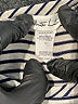 Assorted Brands Stripes Silver Short Sleeve Turtleneck Size M - photo 7