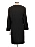 Nine West Solid Black Casual Dress Size L - photo 2