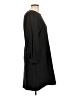 Nine West Solid Black Casual Dress Size L - photo 4