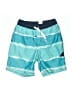 Gymboree 100% Polyester Stripes Blue Board Shorts Size 5 - photo 1