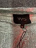 W5 100% Polyester Metallic Silver Sleeveless Top Size XL - photo 7
