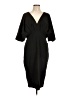 Alexia Admor Solid Black Cocktail Dress Size L - photo 1