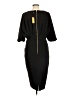 Alexia Admor Solid Black Cocktail Dress Size L - photo 2