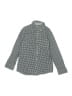 Lands' End Houndstooth Green Long Sleeve Button-Down Shirt Size 7 - photo 1