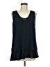 Banana Republic 100% Polyester Black Sleeveless Blouse Size M - photo 1