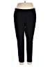 SOHO Apparel Ltd Solid Black Dress Pants Size 2X - photo 1